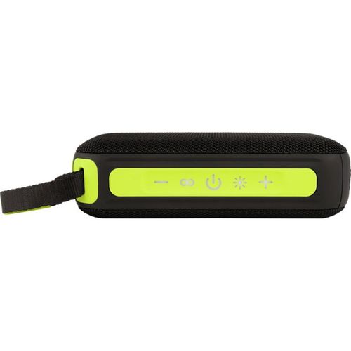 Party 30w Enceinte Bluetooth Portable Avec LED — 2400 Mah, Noir/jaune