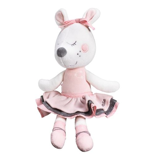 Doudou Petite Souris Danseuse étoile En Velours Rose