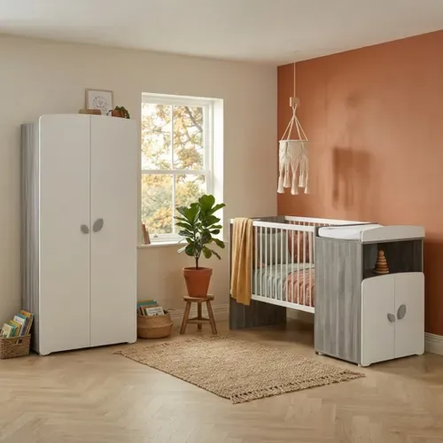 New Leaf - Armoire Chambre Bébé 2 Portes