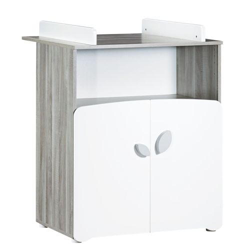 New Leaf - Commode À Langer 2 Portes + 1 Grande Niche
