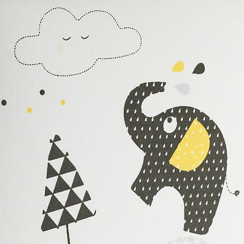 Luminaire Enfant à Poser En Coton Gris