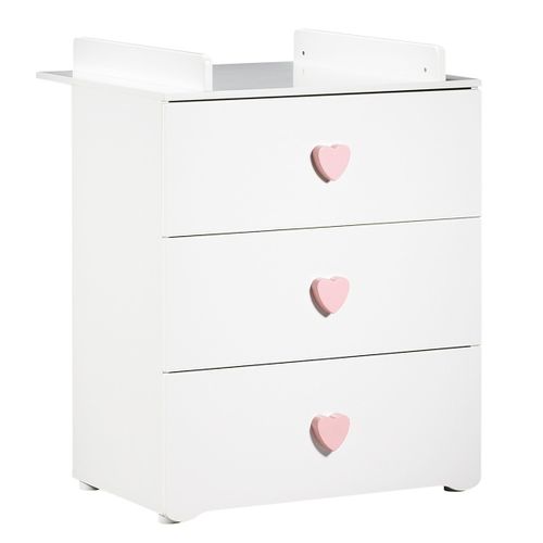 Chambre Complète Bébé Avec Lit à Barreaux, Commode à Langer Et Armoire 2 Portes
