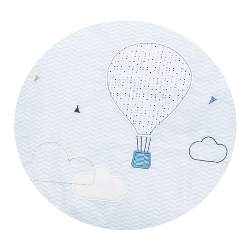 Tour De Lit 120x60 Ou 140x70 En Coton Bleu