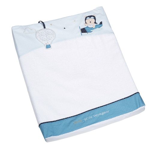 Matelas À Langer 5x53x69cm En Coton Blanc 53 X 69 X 5 Cm