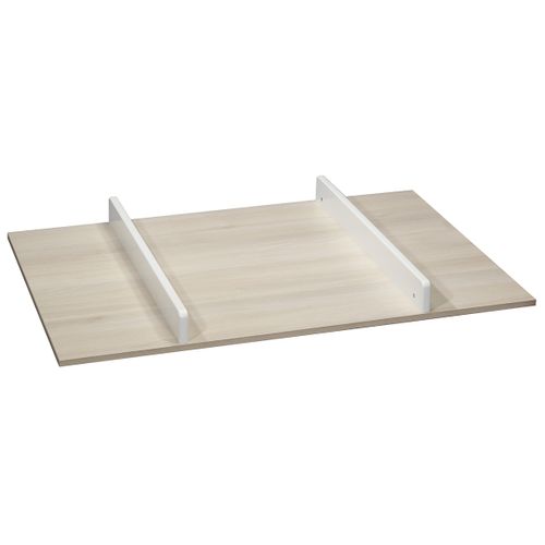 Plan à Langer Pour Grande Commode Happy - Blanc Et Bois
