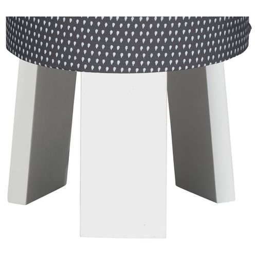 Lampe De Chevet Avec Pied En Coton Gris