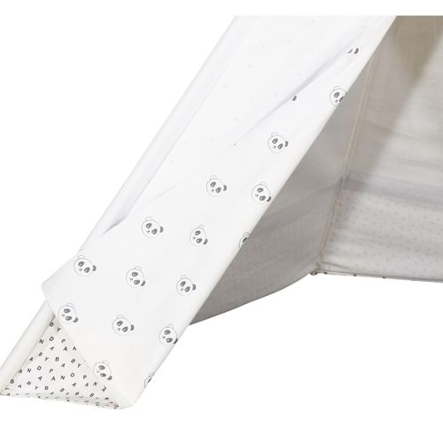 Tipi En Toile En Coton Blanc