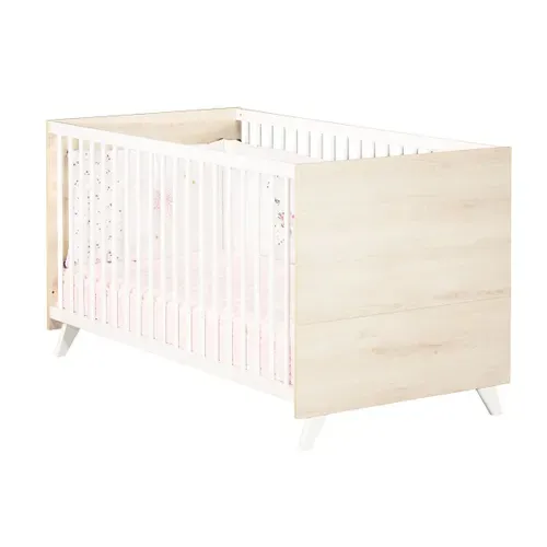Scandi Naturel - Lit Bébé Évolutif 70x140 - Little Big Bed 70x140