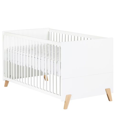 Joy - Lit Bébé Évolutif - Little Big Bed 70x140 - Naturel