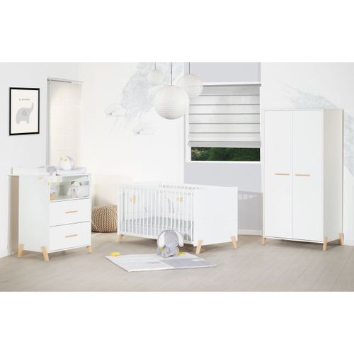 Joy - Lit Bébé Évolutif - Little Big Bed 70x140 - Naturel