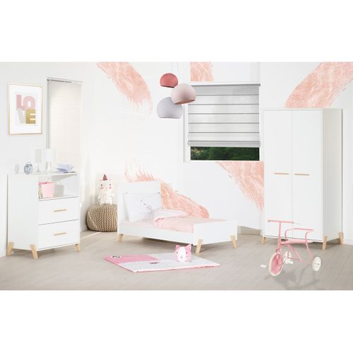 Joy - Lit Bébé Évolutif - Little Big Bed 70x140 - Naturel