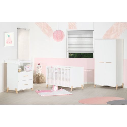 Joy - Commode 2 Tiroirs 1 Niche - Naturel