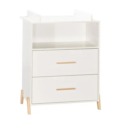 Joy - Commode 2 Tiroirs 1 Niche - Naturel