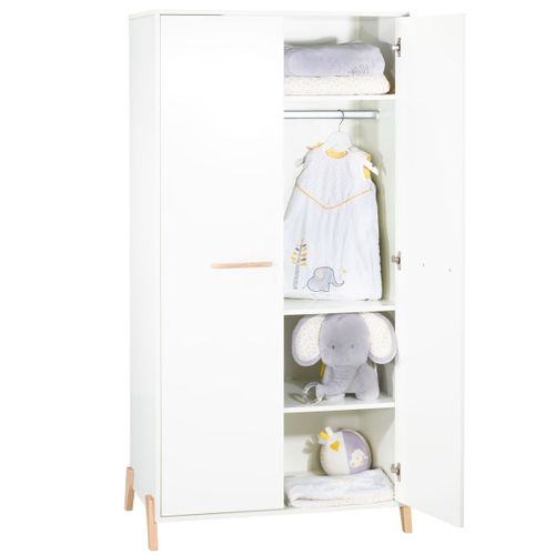 Joy - Armoire 2 Portes - Naturel
