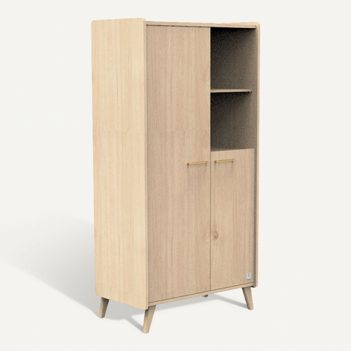 Armoire 2 Portes 1 Niche Arty - Bois
