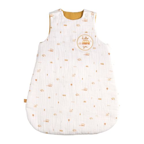 Gigoteuse Naissance 0/1 Mois En Coton Blanc