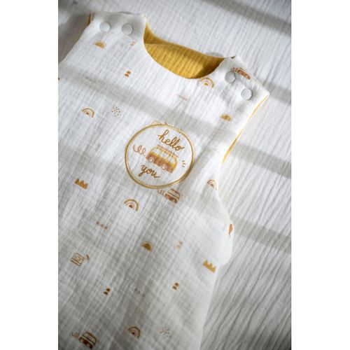 Gigoteuse Naissance 0/1 Mois En Coton Blanc