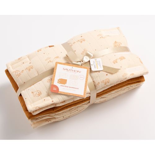 Protections De Barreaux De Lit En Coton