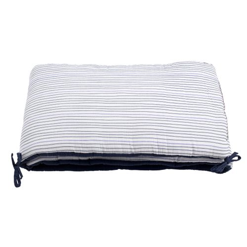 Tour De Lit Marinière En Double Gaze De Coton