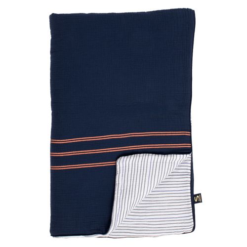 Couvre Lit Bébé 90x140 Cm En Double Gaze De Coton