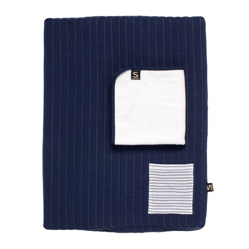 Matelas À Langer En Double Gaze De Coton Et Sa Serviette 52 X 6 X 68 Cm