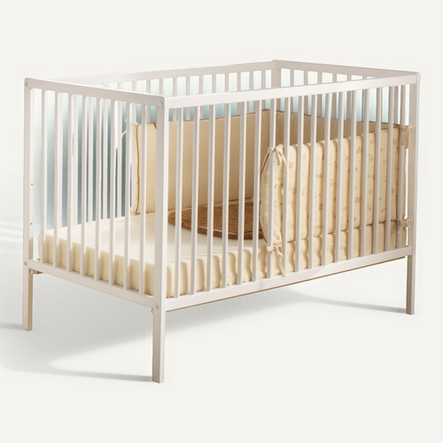 Lit Bébé Tout Barreaux En Bois Matelas Inclus