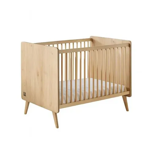 Arty Lit Bébé 120x60 + Commode 3 Tiroirs Chêne Suave, Poignées Au Choix