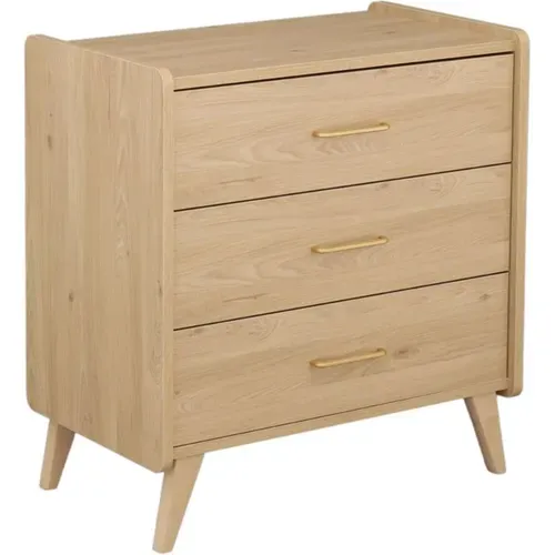 Arty Lit Bébé 120x60 + Commode 3 Tiroirs Chêne Suave, Poignées Au Choix