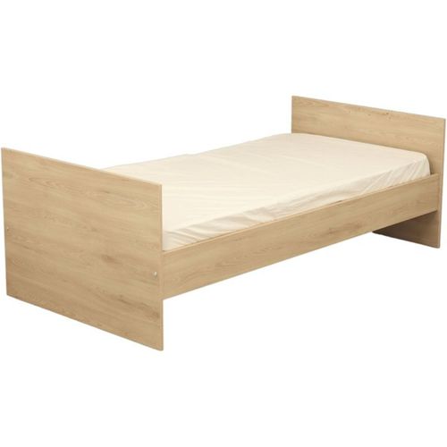 Ensemble Chambre Adèle 3 Pièces – Lit Évolutif 120x60, Commode et Armoire Hêtre/crème