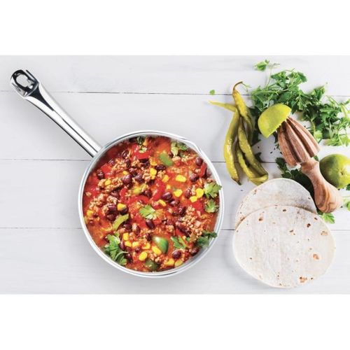 Set De 5 Casseroles Inox 12/14/16/18/20 Cm - Fond Capsule
