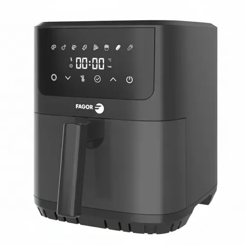 Friteuse à Air Chaud Air Fryer 6,5l 1600w Noir  Fgr65