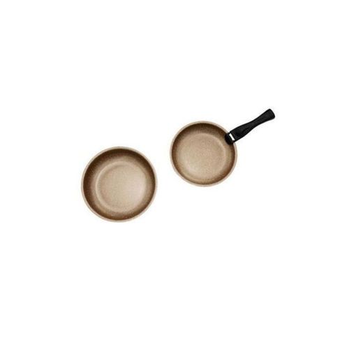 Set De Cuisson 18 Pièces En Aluminium – Revêtement Effet Pierre, Poignée Amovible, Induction