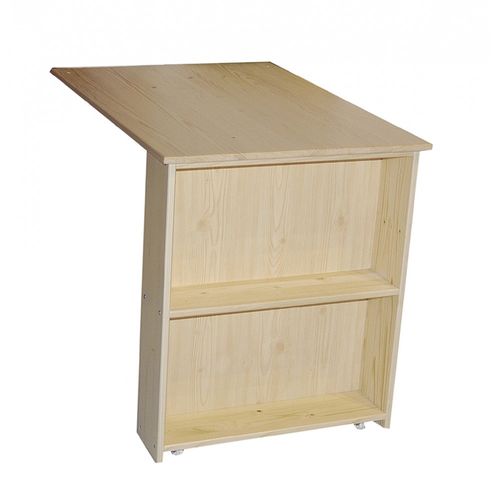 Bureau Escamotable Porto / Vernis Naturel