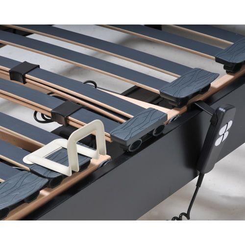 Ensemble 2 Sommiers Relaxation Électrique Flexpur 80x200 / Noir