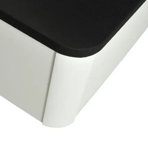 Lit Coffre Spiro 140x190cm + 1 Sommier / Blanc