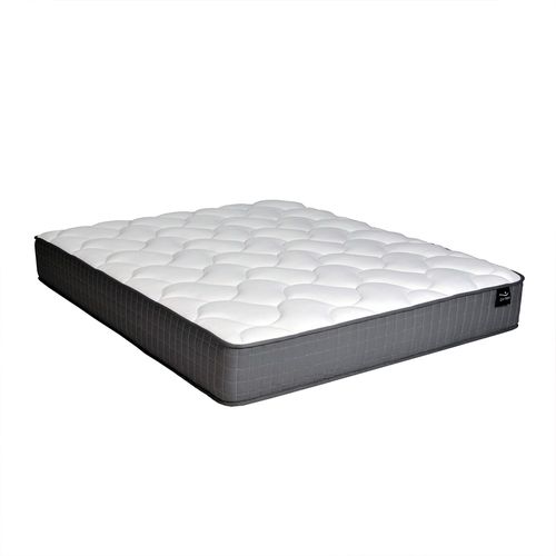 Lit Atlanta 140x190 + 1 Sommier + 1 Matelas Carlton / Noir