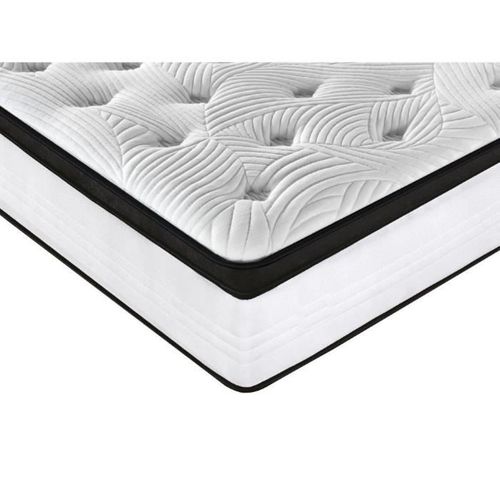 Matelas Ressort 140x190 Cm CASSIE - 30 cm - Accueil Mémoire De Forme