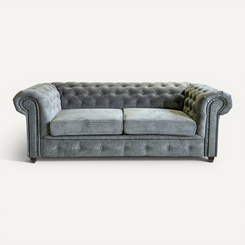 Canapé Chesterfield 2 Places / Gris