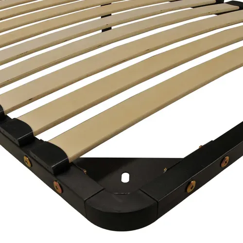 Sommier Métal Reno22 160x200+ 1 Pied Amovible / Noir