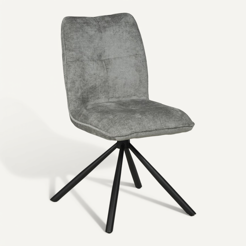Chaise Pivotante De Salle à Manger Cortina / Gris Clair