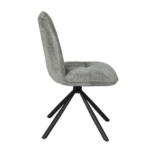 Chaise Pivotante De Salle à Manger Cortina / Gris Clair