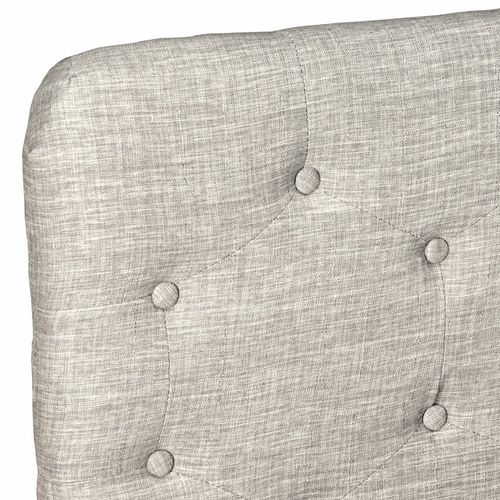 Lit Coffre 140x190 Cm Eden + Sommier / Gris Clair