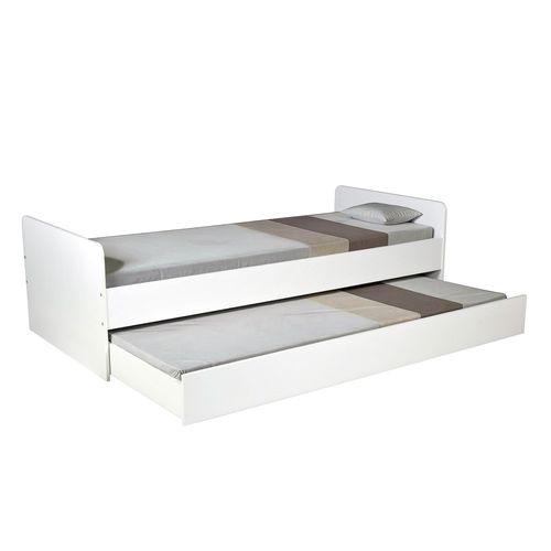 Lit Gigogne 90x190 Cm Bali / Blanc