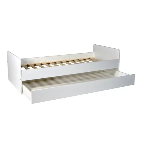 Lit Gigogne 90x190 Cm Bali / Blanc