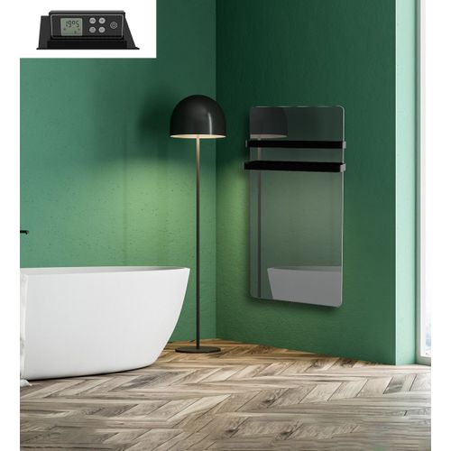 Sèche-serviettes LCD Sans Fluide Miroir 1000w Silam