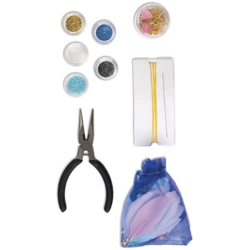 Kit Création Bijoux Perles Japonaises Et Plumes - Dès 12 Ans, Fils Et Accessoires