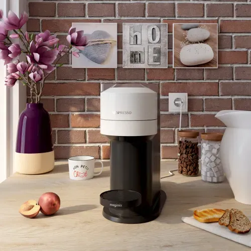 Machine à café Nespresso MAGIMIX Vertuo Next blanche 11706 vue d'ambiance 1