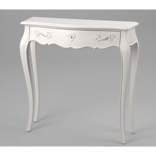 Console Murano Blanc 1 Tiroir - Amadeus