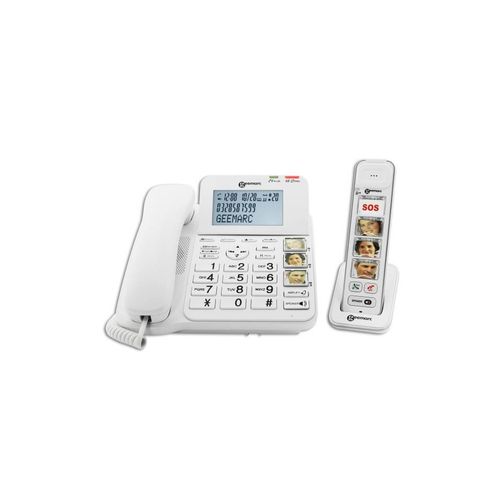 Téléphone Avec Touches Photo Amplidect Combi Photo 295