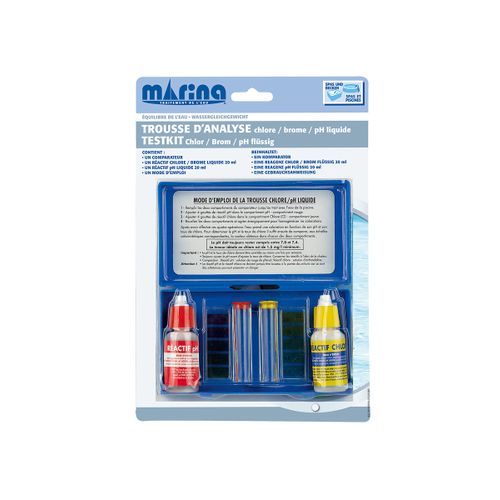 Trousse D'analyse Ph Et Chlore Eau Piscine